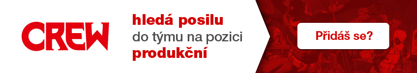REKLAMA: Produkční v komiksovém Nakladatelství CREW